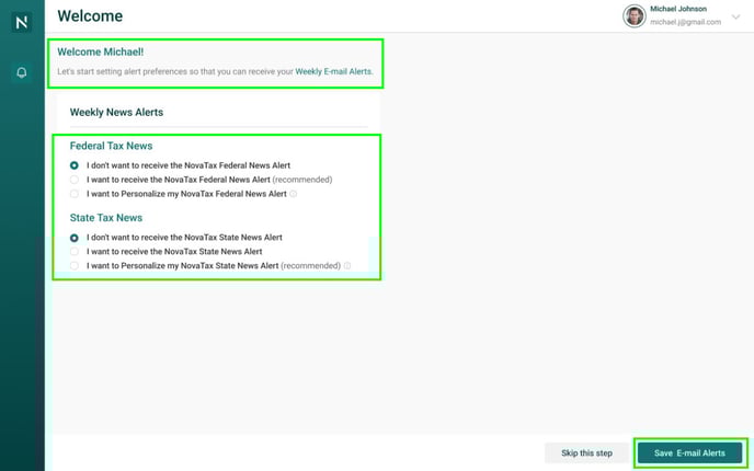 NovaTax-News-Customization_Alerts_New-User_No-Alerts