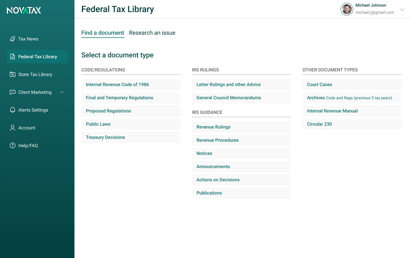 How Do I Use The Federal Tax Research Library?